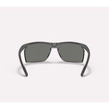 Native Ridge-Runner Unisex Matte Granite Frame Blue Lens Polarized Sunglasses