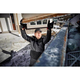 Milwaukee M12 XXXL Long Sleeve Men's Hooded Heated Jacket Kit Gray