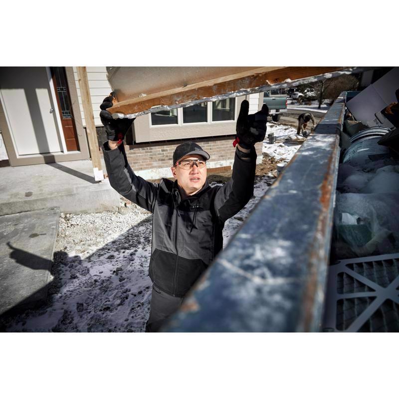 Milwaukee M12 XL Long Sleeve Men's Hooded Heated Jacket Kit Gray