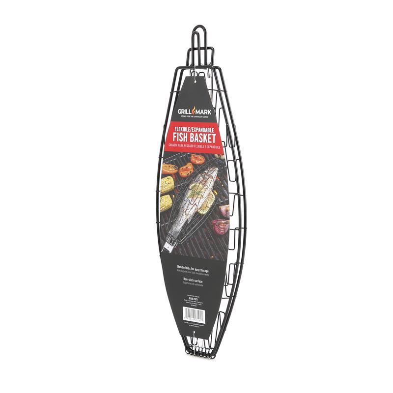 Grill Mark Steel Fish Basket 1 pk