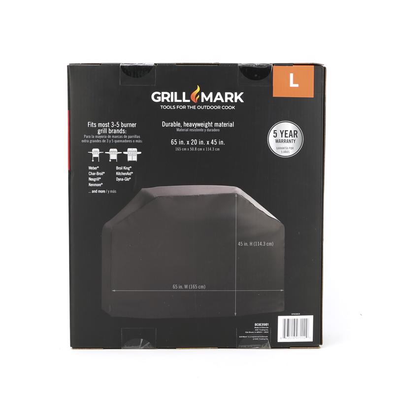 Grill Mark Black Grill Cover For Universal