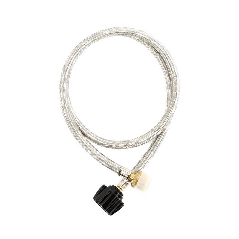 Grill Mark Stainless Steel Gas Line Hose and Adapter For Grill Mark
