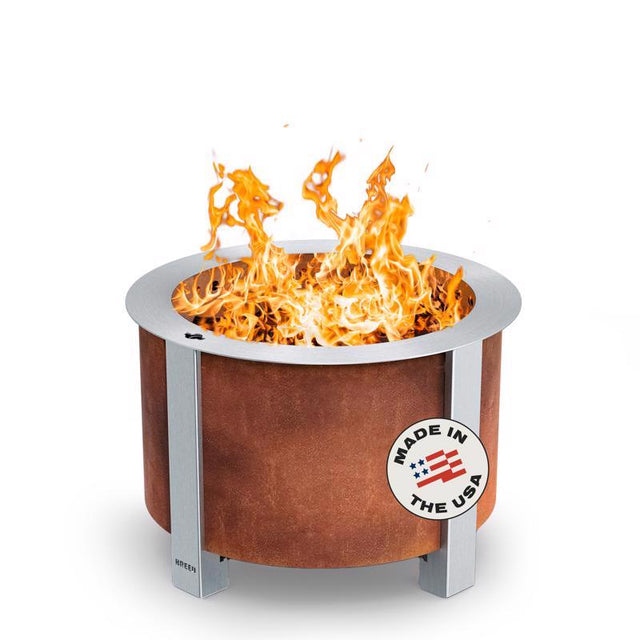 FIRE PIT STL PATINA 47LB