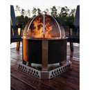 Breeo X Series 24 Corten Smokeless Fire Pit 24 in. W Corten Steel Outdoor Round Wood Fire Pit
