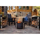 Breeo X Series 24 Corten Smokeless Fire Pit 24 in. W Corten Steel Outdoor Round Wood Fire Pit