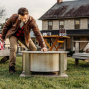 Breeo X Series 30 Lid Stainless Steel Fire Ring Lid 2 in. H X 30 in. W X 30 in. D