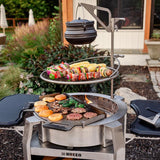 Breeo Outpost 24 Silver Camp Grill 34 in. H X 27 in. W 1 pk