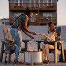 Breeo X Series 19 in. W Stainless Steel Outdoor Round Wood Fire Pit