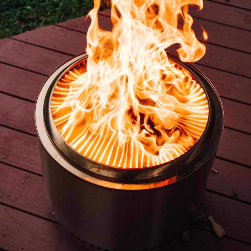 Solo Stove Bonfire 2.0 19.5 in. W Stainless Steel Round Wood Fire Pit with Stand
