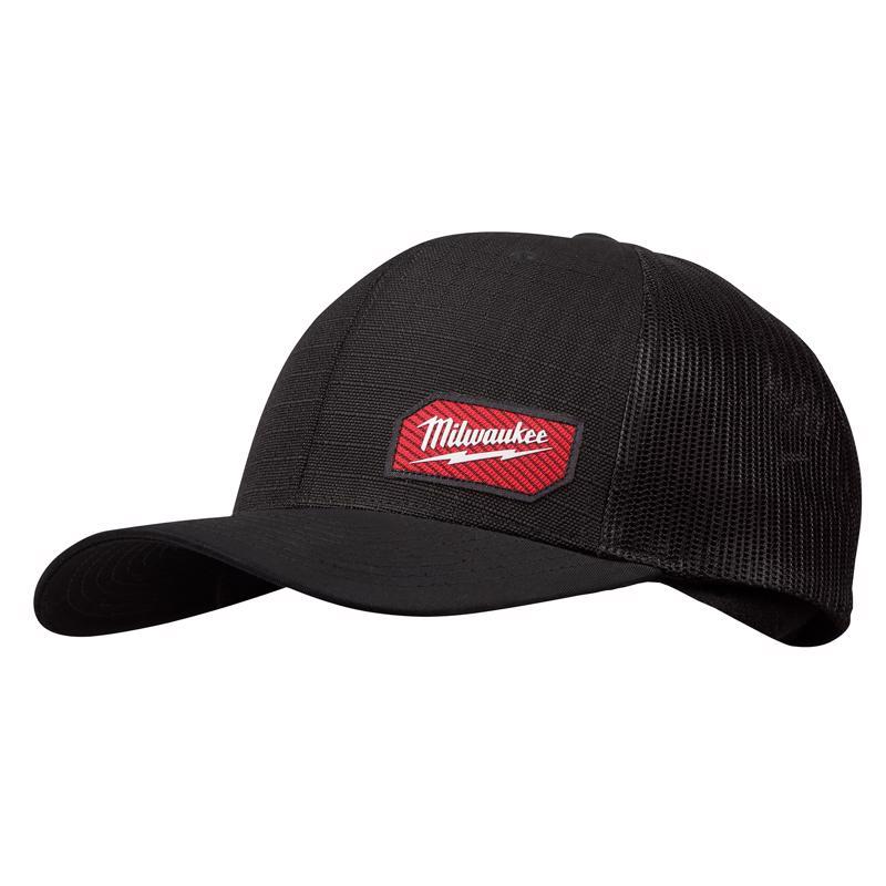 TRUCKER HAT GRIDIRN BLK