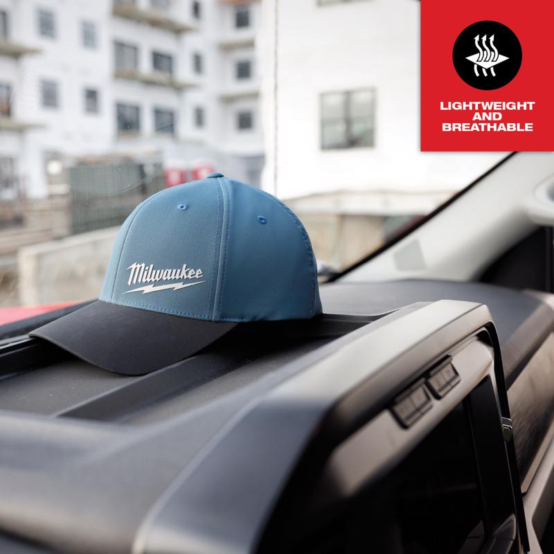 Milwaukee Workskin Fitted Hat Blue S/M