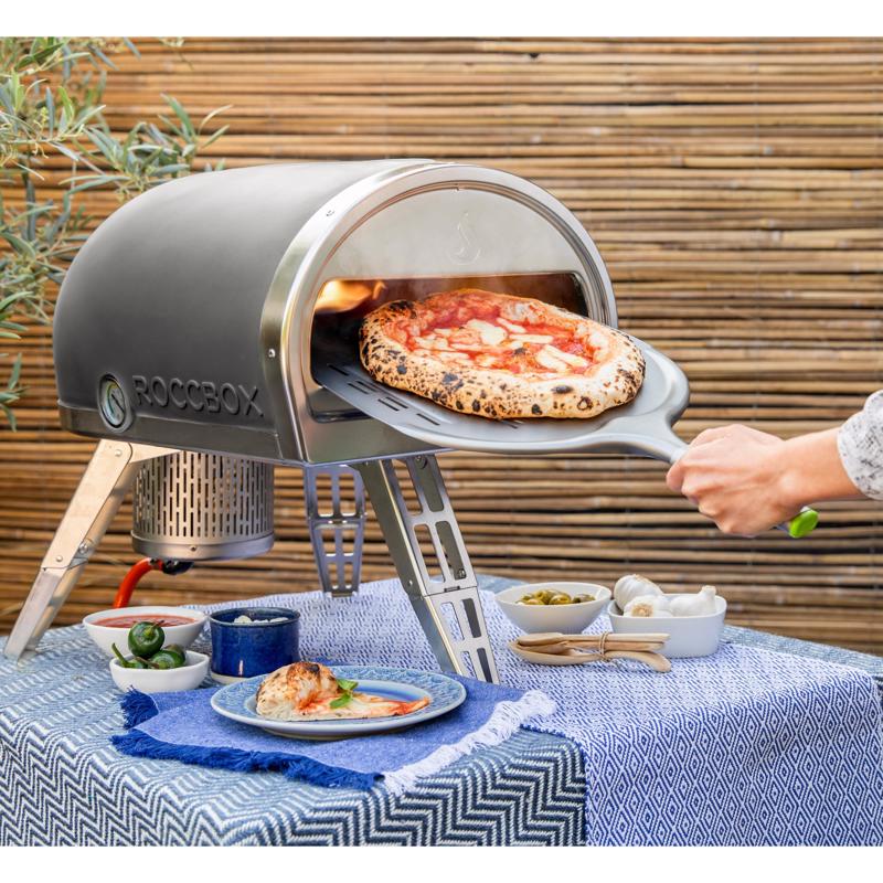 Gozney Roccbox Propane Gas Outdoor Pizza Oven Gray