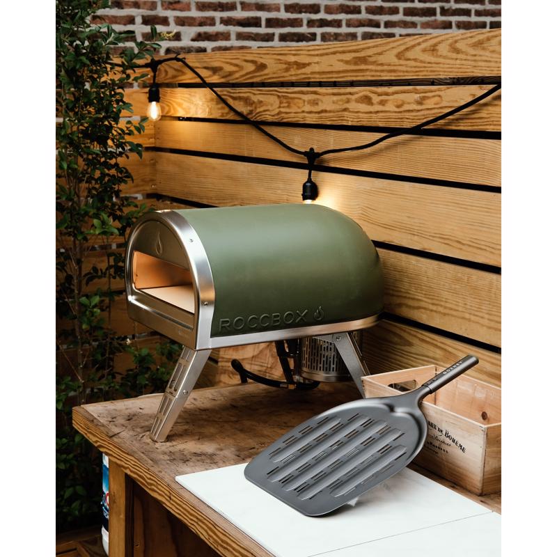 Gozney Roccbox Propane Gas Outdoor Pizza Oven Olive Green