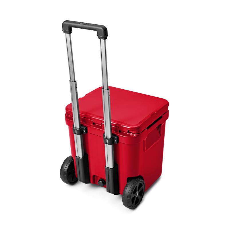 YETI Roadie 48 Rescue Red 48 qt Roller Cooler