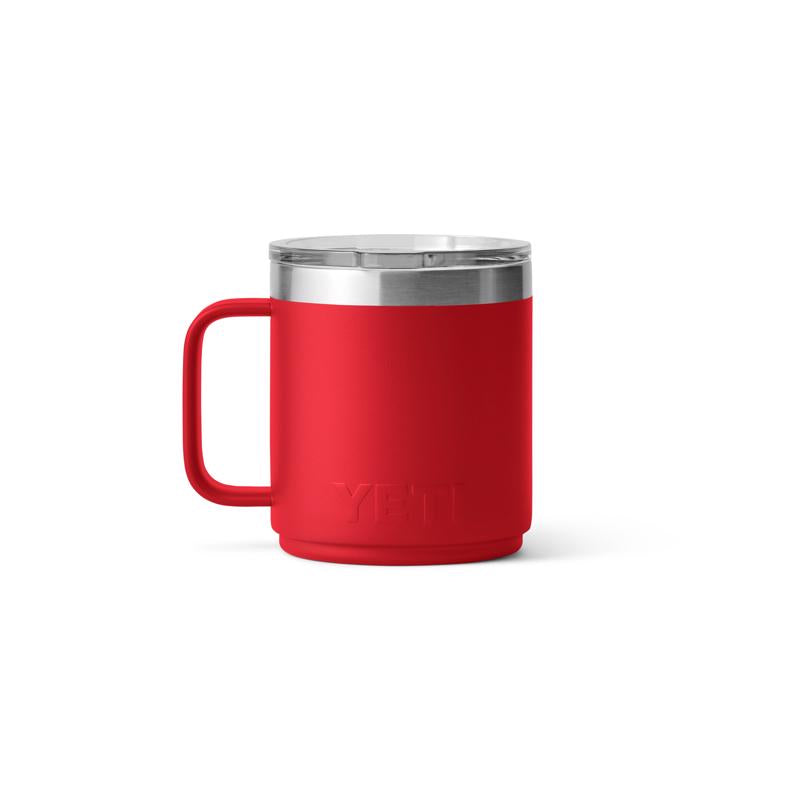 YETI Rambler 10 oz Rescue Red BPA Free Mug with MagSlider Lid