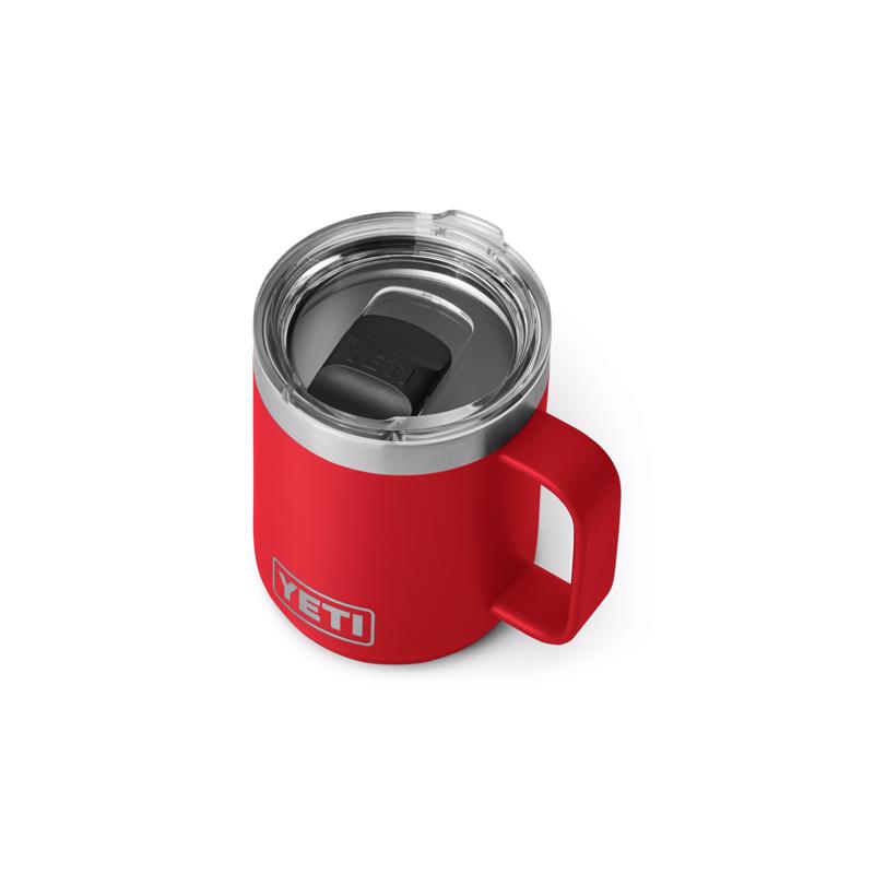 YETI Rambler 10 oz Rescue Red BPA Free Mug with MagSlider Lid