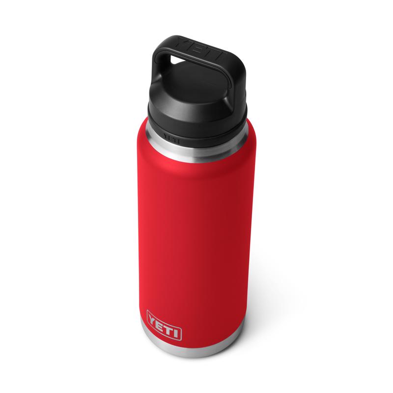 YETI Rambler 36 oz Rescue Red BPA Free Bottle with Chug Cap