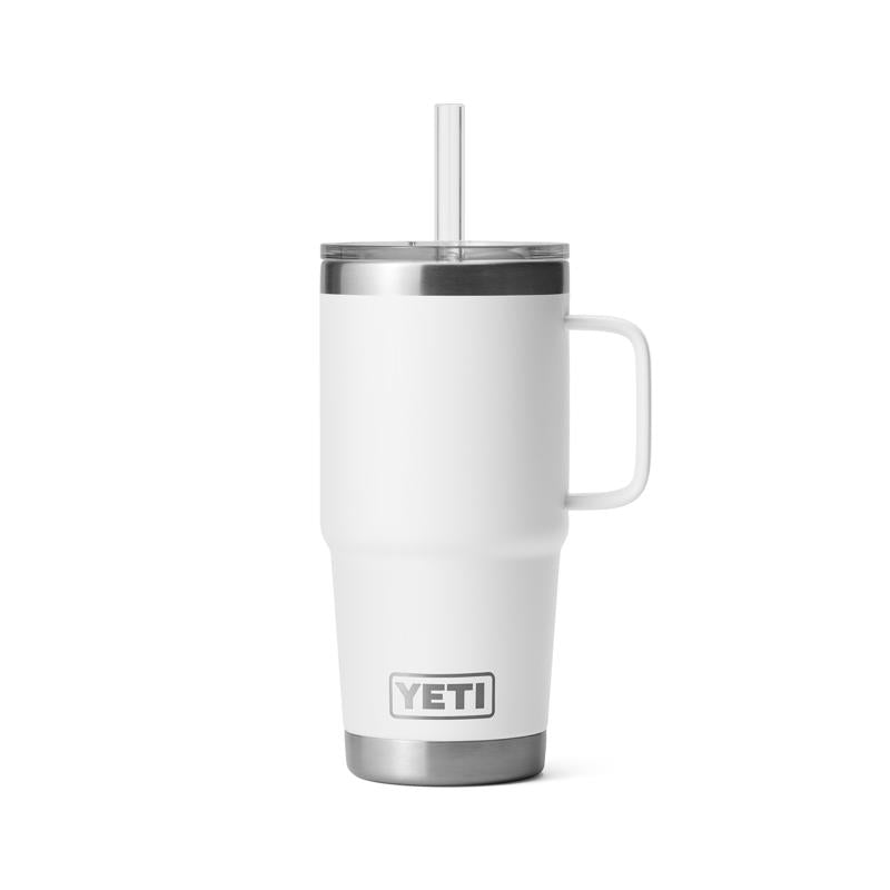 RAMB STRAWMUG 25OZ WHT