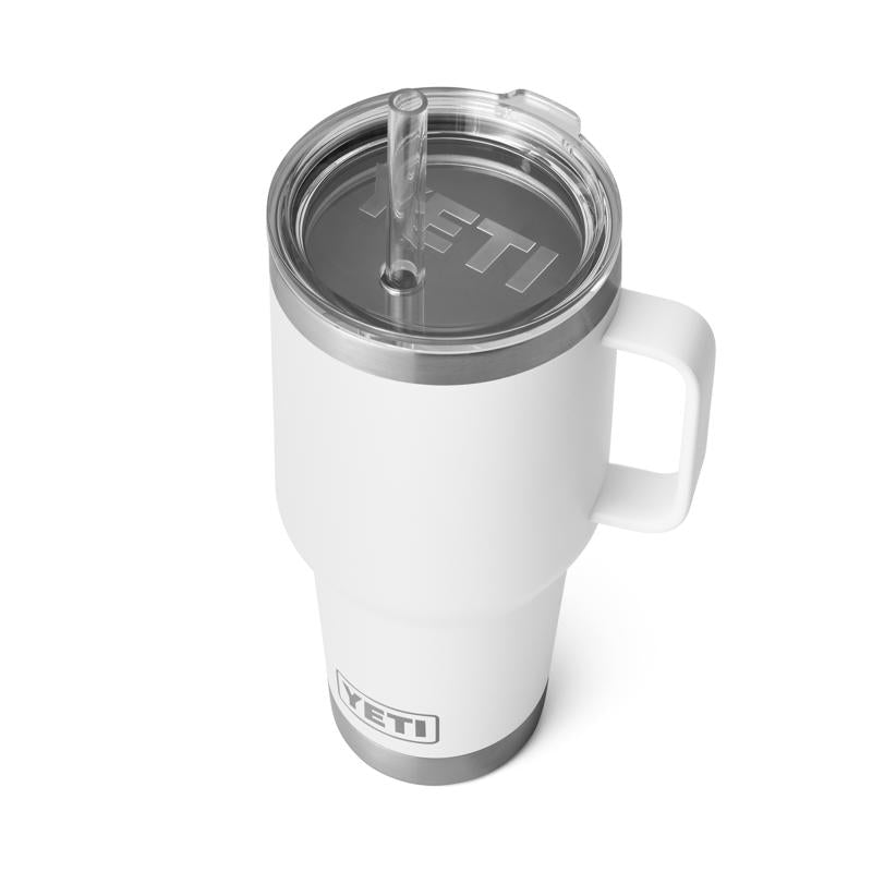 YETI Rambler 35 oz White BPA Free Straw Mug