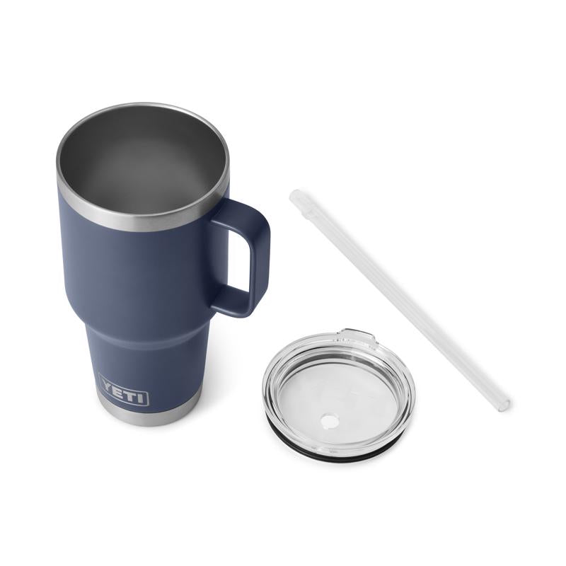 YETI Rambler 35 oz Navy BPA Free Straw Mug