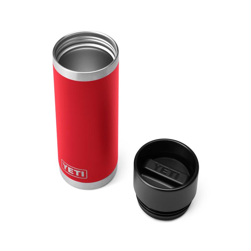 YETI Rambler 18 oz Rescue Red BPA Free Bottle with Hotshot Cap