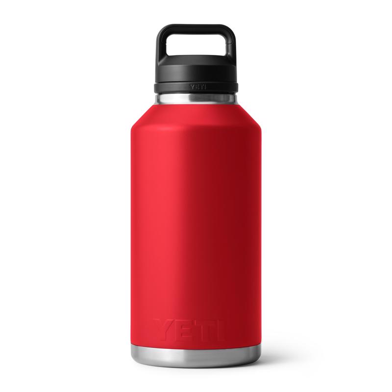 YETI Rambler 64 oz Rescue Red BPA Free Bottle with Chug Cap