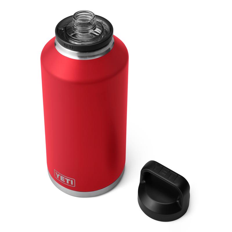 YETI Rambler 64 oz Rescue Red BPA Free Bottle with Chug Cap