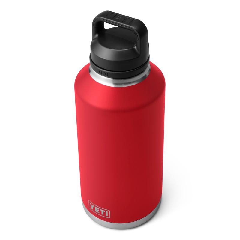 YETI Rambler 64 oz Rescue Red BPA Free Bottle with Chug Cap