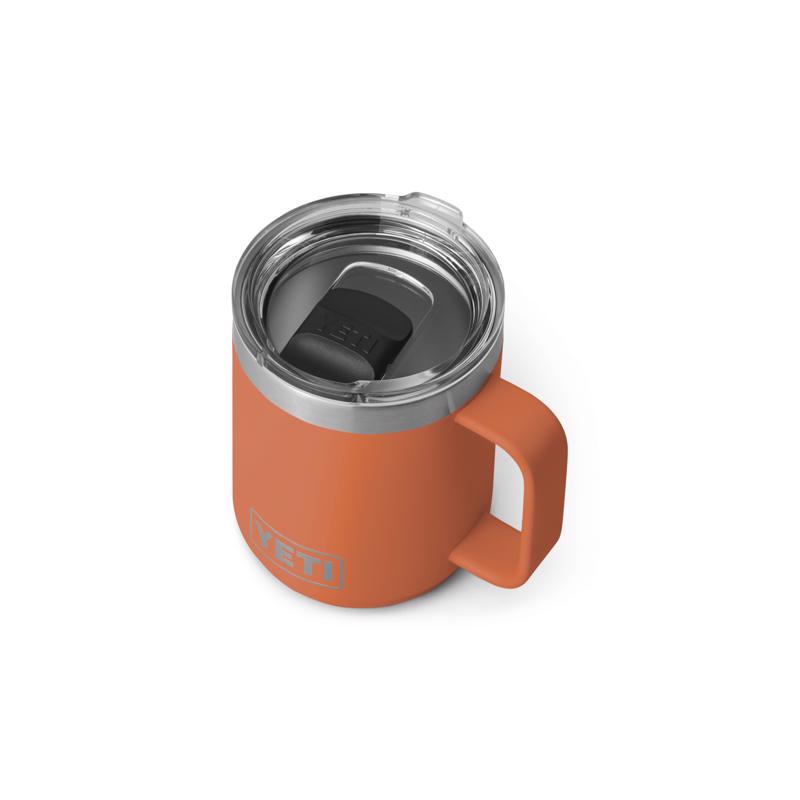 YETI Rambler 10 oz High Desert Clay BPA Free Mug with MagSlider Lid