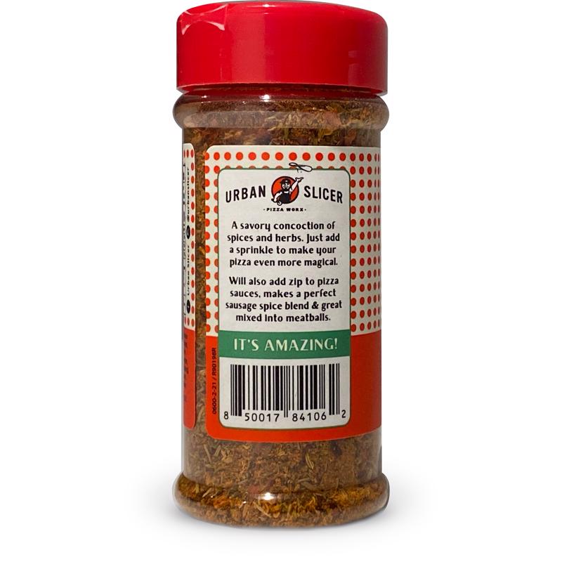 Urban Slicer Pizza Worx Red Pizza Mojo Seasoning 4.7 oz