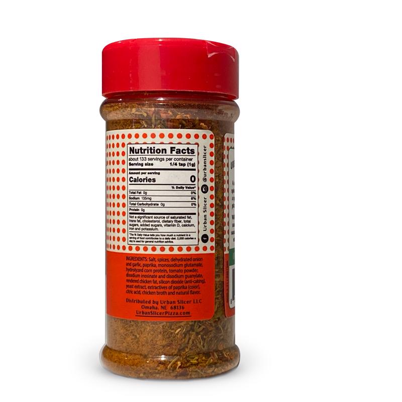 Urban Slicer Pizza Worx Red Pizza Mojo Seasoning 4.7 oz