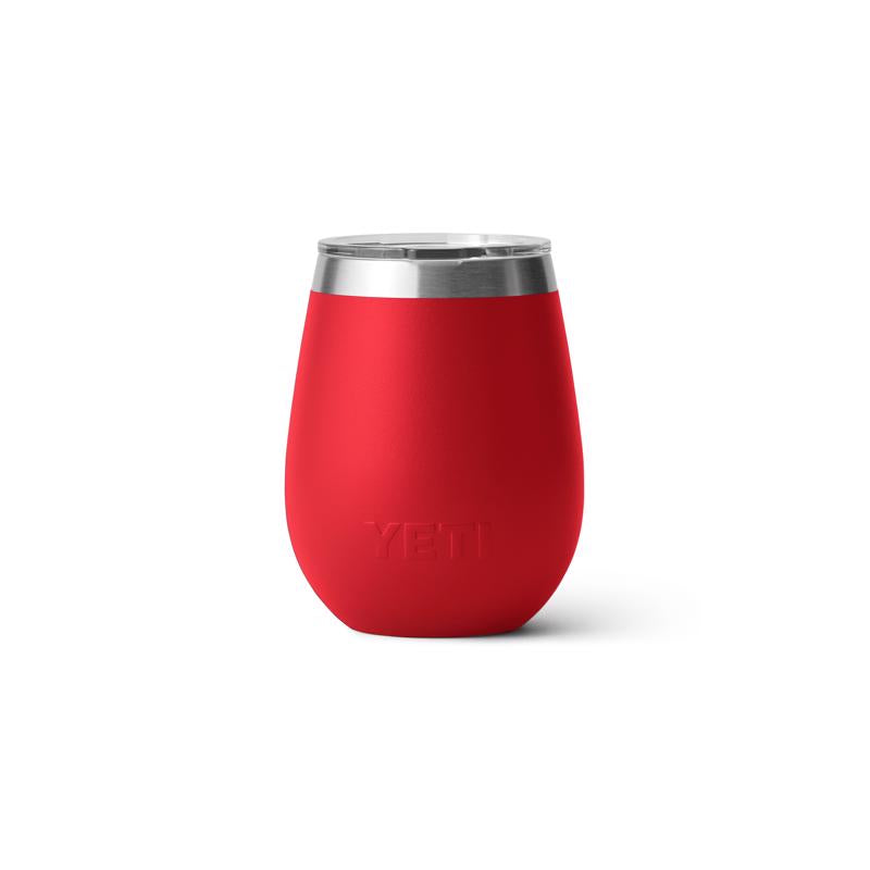 YETI Rambler 10 oz Rescue Red BPA Free Wine Tumbler with MagSlider Lid