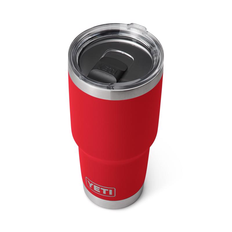 YETI Rambler 30 oz Rescue Red BPA Free Tumbler with MagSlider Lid