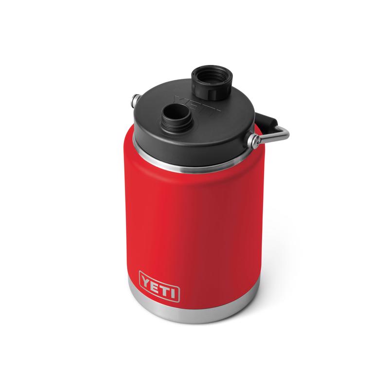 YETI Rambler 0.5 gal Rescue Red BPA Free Insulated Jug