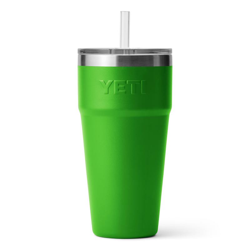 YETI Rambler 26 oz Canopy Green BPA Free Straw Cup