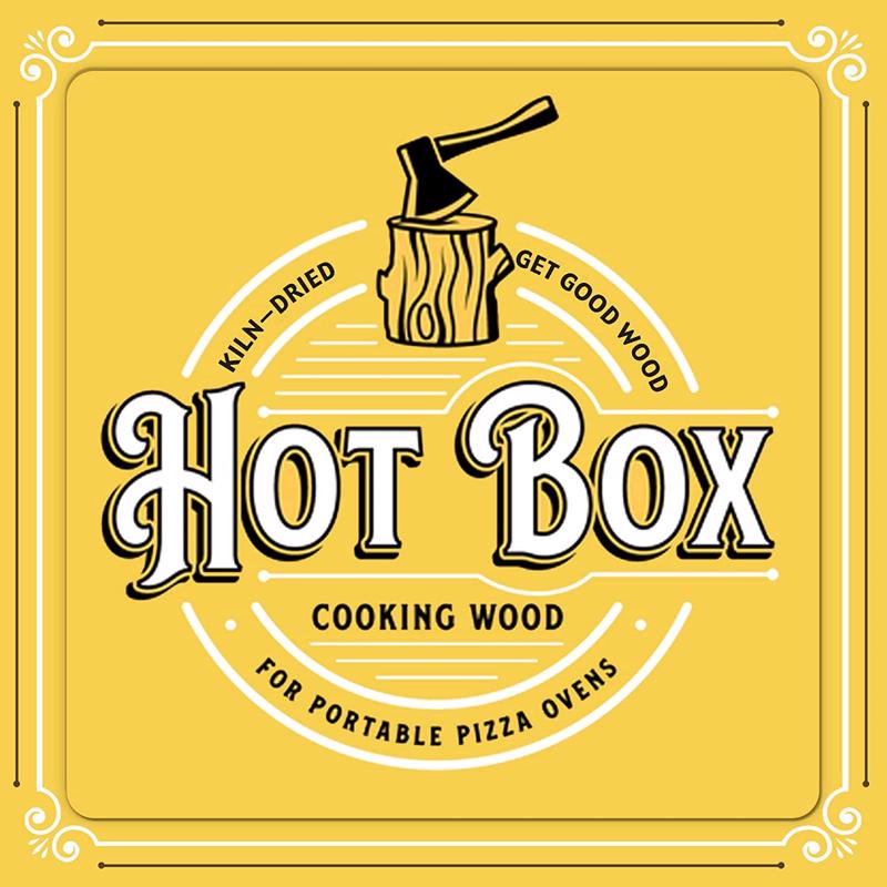 Hot Box Cooking Wood All Natural Oak Mini Logs 350 cu in