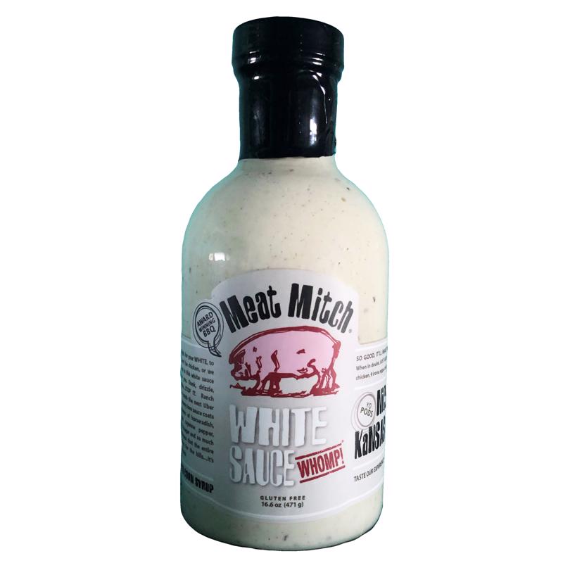 BBQ SAUCE WHT WHP 16.6OZ