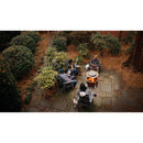 Breeo Outpost 24 Stainless Steel Heat Deflector 6.5 in. H X 24 in. W X 24 in. D