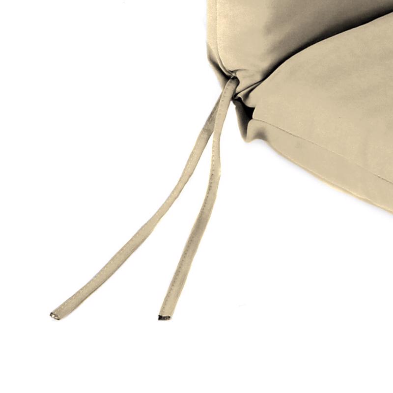 Jordan Manufacturing Antique Beige Sunbrella Chair Cushion
