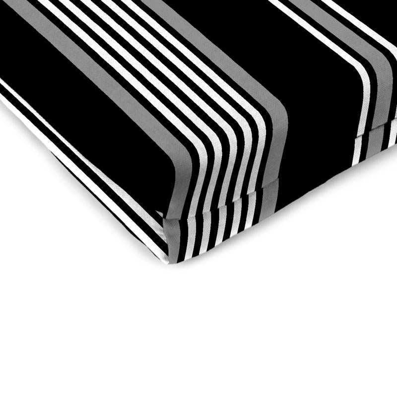 Jordan Manufacturing Stripe Polyester Seat Pad