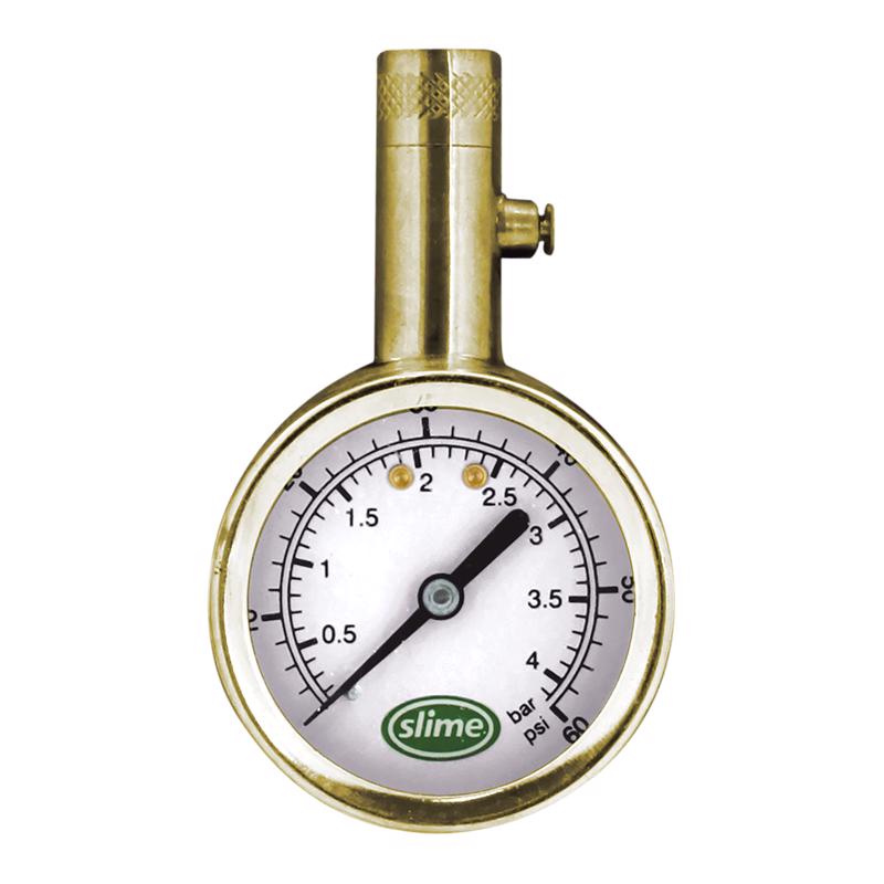 Slime 60 psi Dial Tire Pressure Gauge