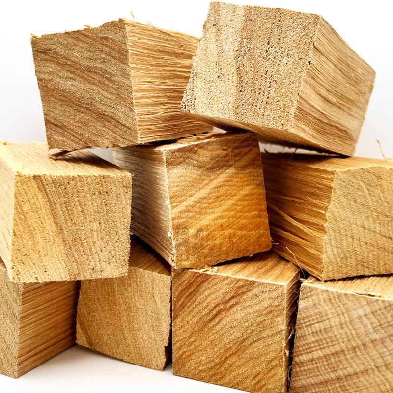 Smokey Woods All Natural Apple Wood Smoking Chunks 350 cu in