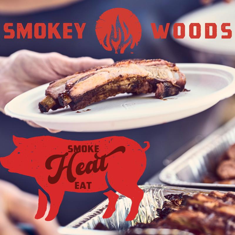 Smokey Woods All Natural Oak Wood Smoking Chunks 350 cu in