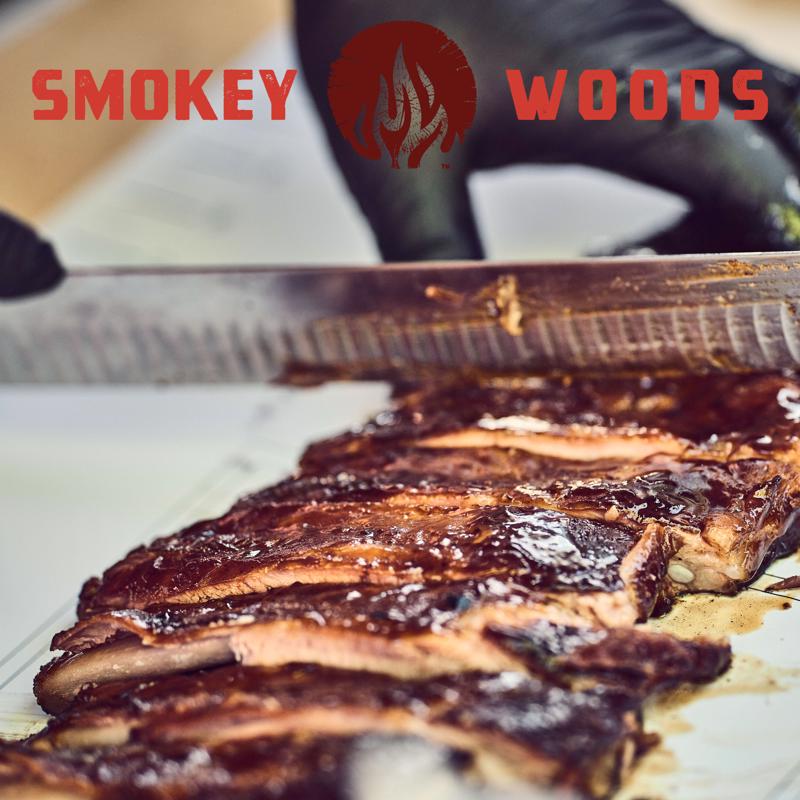 Smokey Woods All Natural Mesquite Wood Smoking Chunks 350 cu in