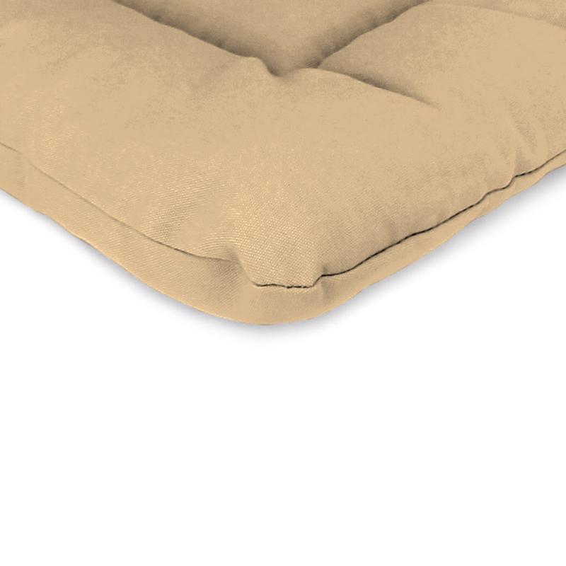 Jordan Manufacturing Beige Polyester Chaise Lounge Cushion