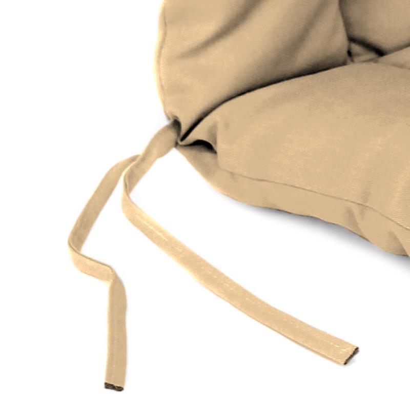 Jordan Manufacturing Beige Polyester Chaise Lounge Cushion