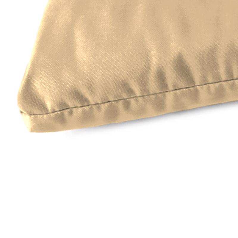 Jordan Manufacturing Beige Polyester Bench Cushion