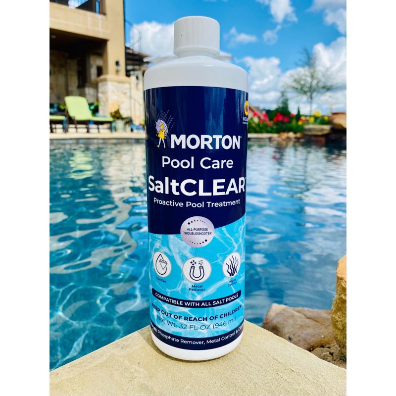 Morton Pool Care SaltCLEAR Liquid Clarifier 32 oz