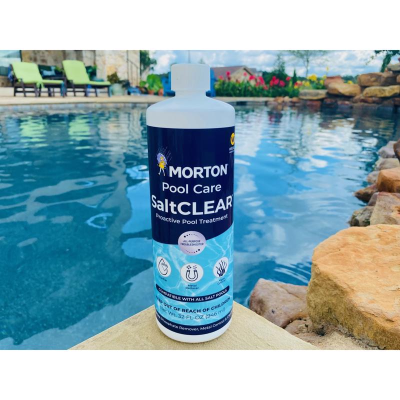 Morton Pool Care SaltCLEAR Liquid Clarifier 32 oz