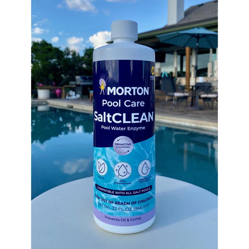 Morton Pool Care SaltCLEAN Liquid Enzyme Cleaner 32 oz